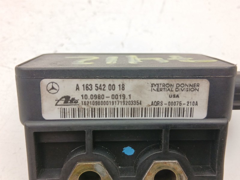Recambio de sensor esp para mercedes-benz ml 320 g-112942 163 referencia OEM IAM A1635420018  A1635422140