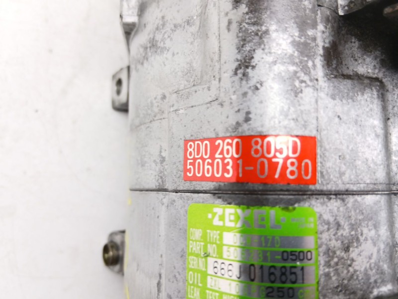 Recambio de compresor aire acondicionado para audi a4 b5 (8d2) 1.9 tdi referencia OEM IAM 8D0260805D  