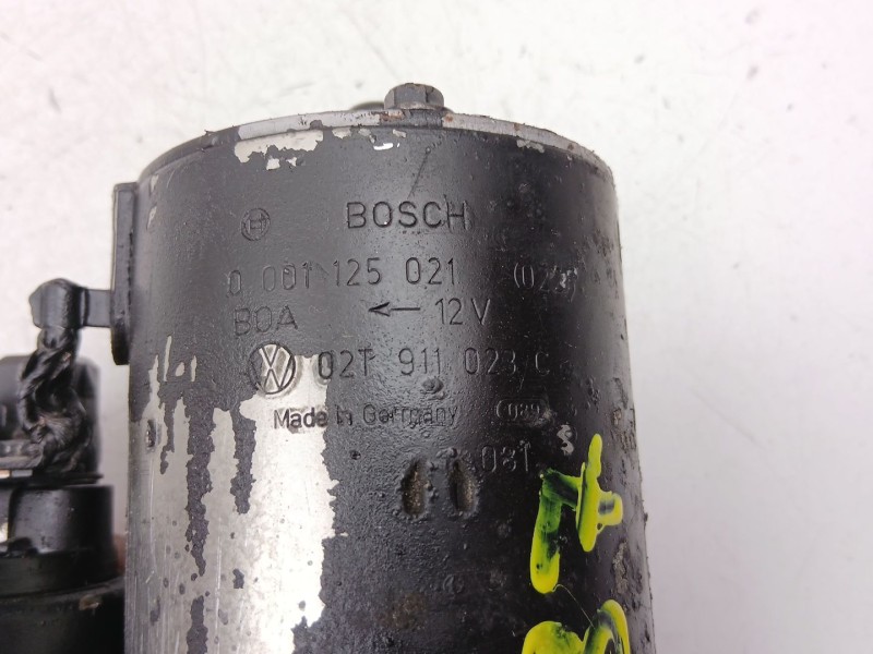 Recambio de motor arranque para skoda fabia 1.9 d referencia OEM IAM 02T911023C 0001125021 