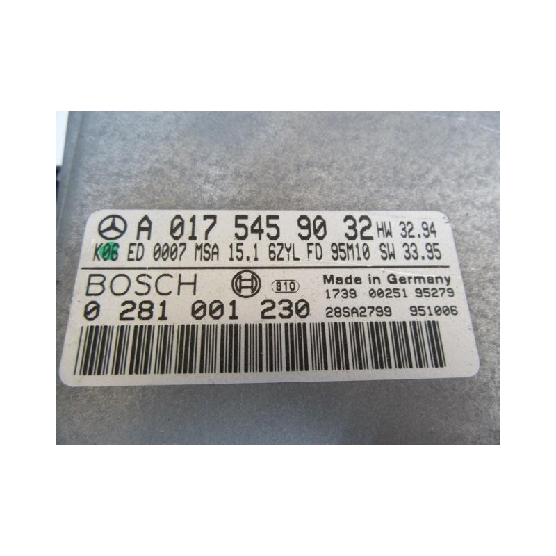 Recambio de centralita : m. benz e 300 : 3.0 d /606 (136cv) 4p [1995] para m. benz e 300 3.0 d /606 referencia OEM IAM 028100123