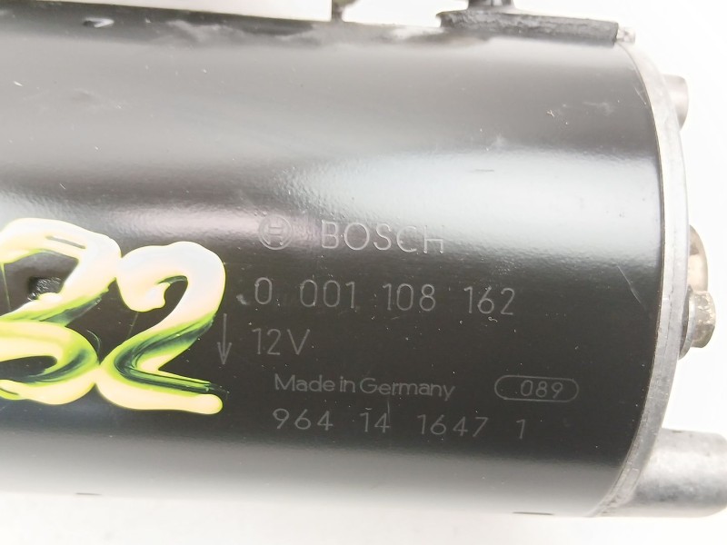 Recambio de motor arranque para citroën saxo (s0, s1) 1.5 d referencia OEM IAM 5802ER 0001108162 