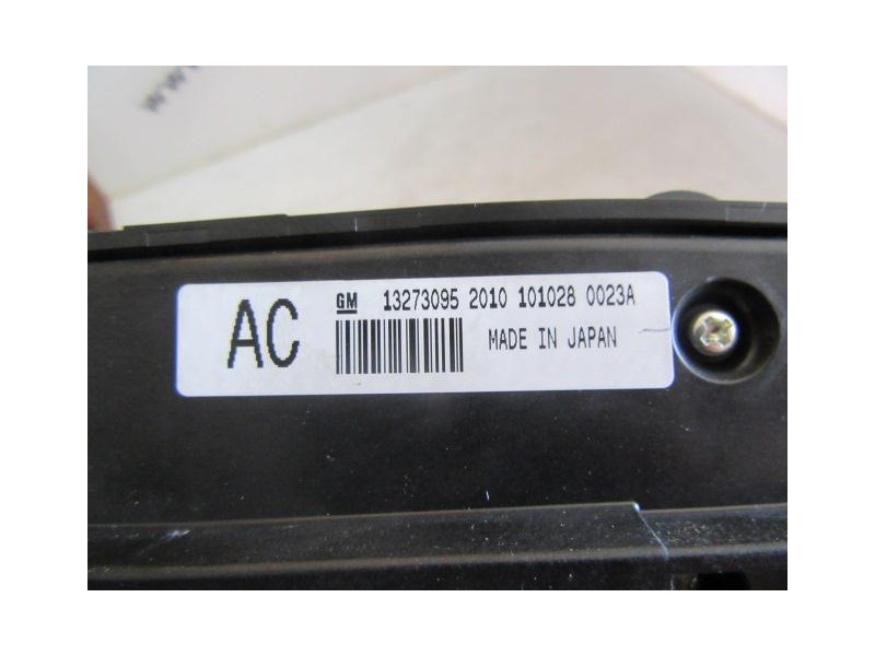 Recambio de mandos calefaccion : opel insignia : 2.0 cdti ( 160 cv ) [2011] para opel insignia 2.0 cdti ( 160 cv ) referencia OE