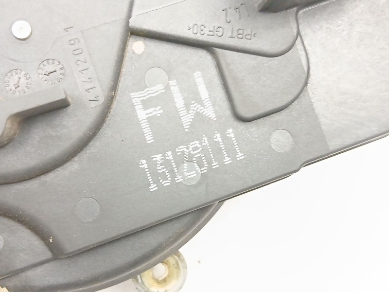 Recambio de cerradura puerta delantera izquierda para opel astra h (a04) 1.7 cdti (l48) referencia OEM IAM 13128111  