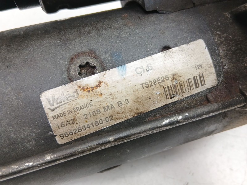 Recambio de motor arranque para peugeot 5008 (0u_, 0e_) 1.6 hdi referencia OEM IAM 9662854180 TS22E26 