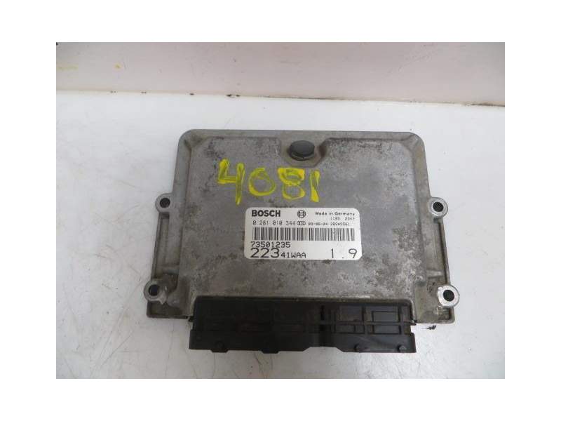 Recambio de centralita para fiat doblo 1.9 jtd -182b9000 referencia OEM IAM 73501235 0281010344 