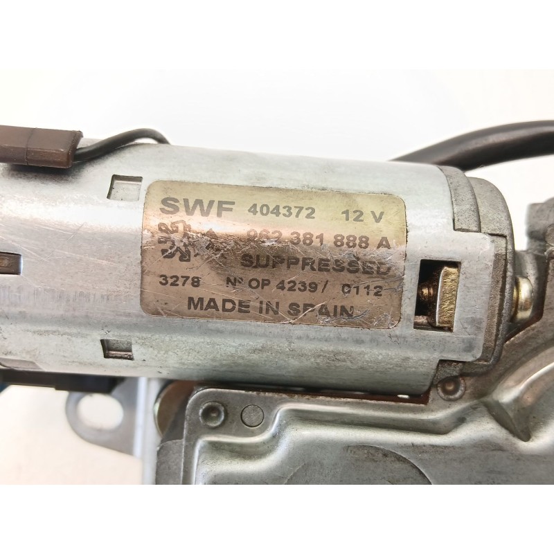 Recambio de motor limpia trasero para citroën xsara (n1) 1.9 td referencia OEM IAM 962381888 404372 