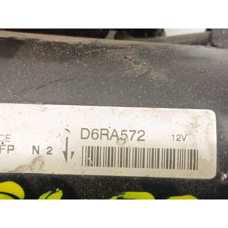 Recambio de motor arranque para peugeot 206 hatchback (2a/c) 1.4 i referencia OEM IAM 5802C9 D6RA572 