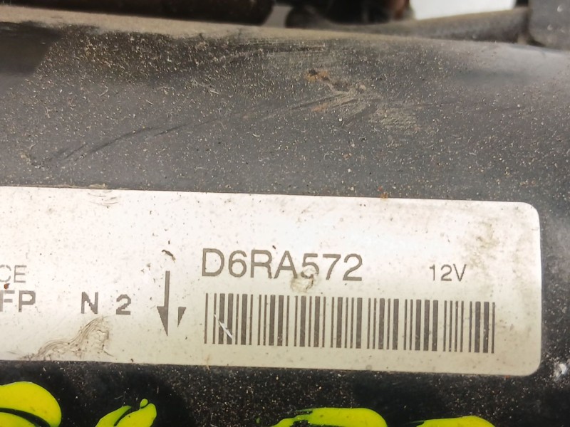 Recambio de motor arranque para peugeot 206 hatchback (2a/c) 1.4 i referencia OEM IAM 5802C9 D6RA572 