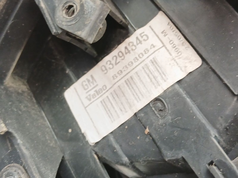 Recambio de piloto trasero izquierdo para opel meriva a monospace (x03) 1.7 dti (e75) referencia OEM IAM 93294345  