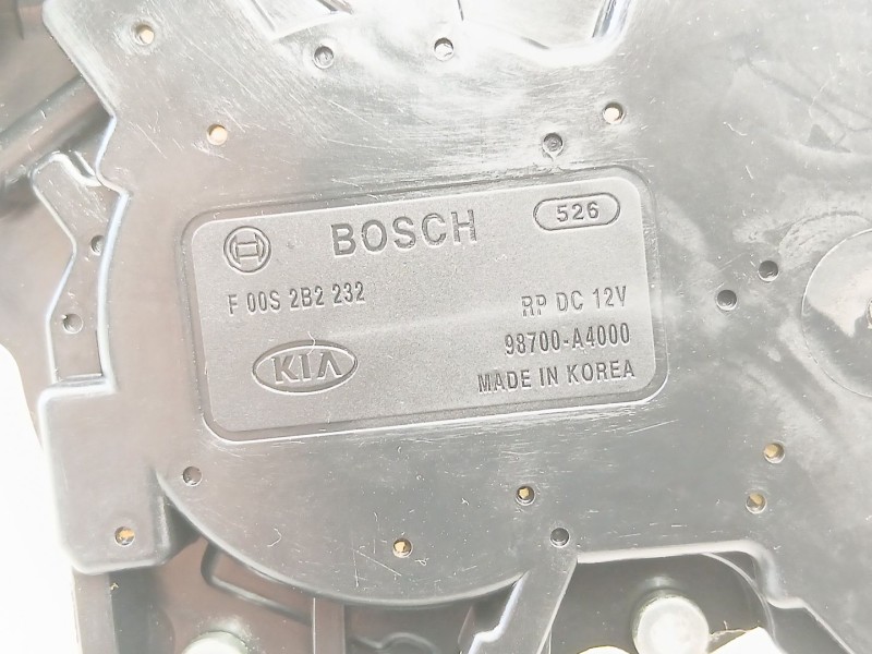 Recambio de motor limpia trasero para kia carens iv 1.7 crdi referencia OEM IAM 98700A4000  