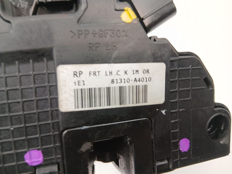Recambio de cerradura puerta delantera izquierda para kia carens iv 1.7 crdi referencia OEM IAM 81310A4010  