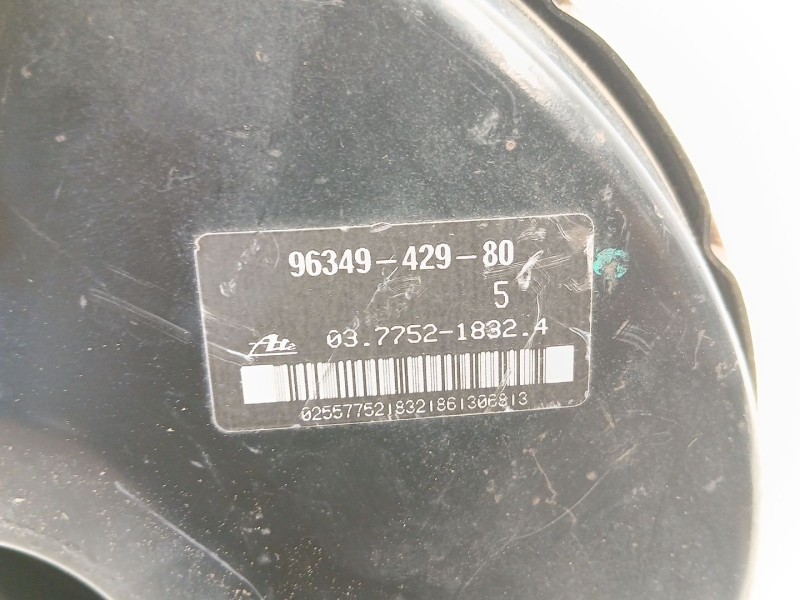 Recambio de servofreno para peugeot 206 hatchback (2a/c) 2.0 hdi 90 referencia OEM IAM 9634942980 03775218324 