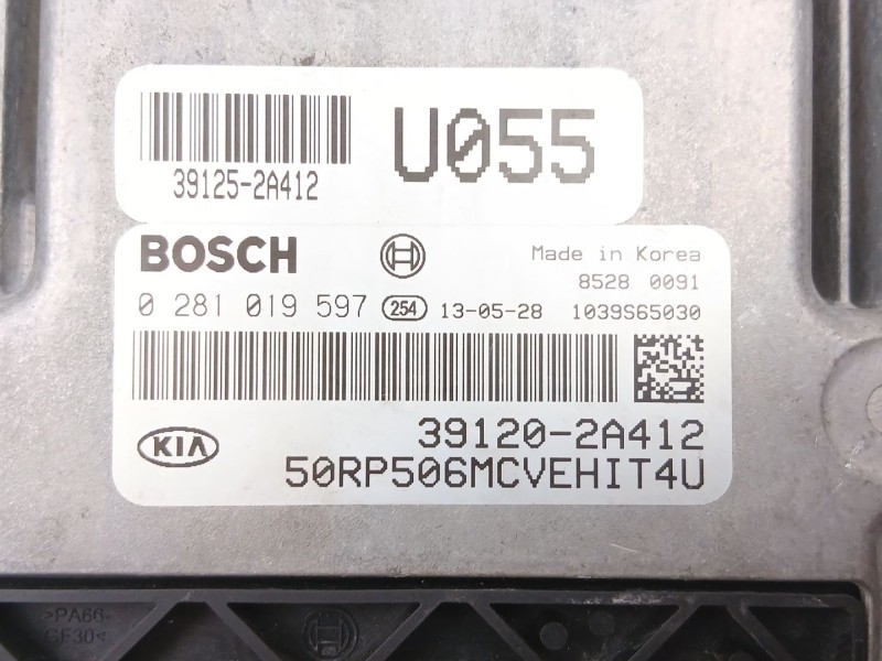 Recambio de centralita para kia carens iv 1.7 crdi referencia OEM IAM 391202A412 0281019597 