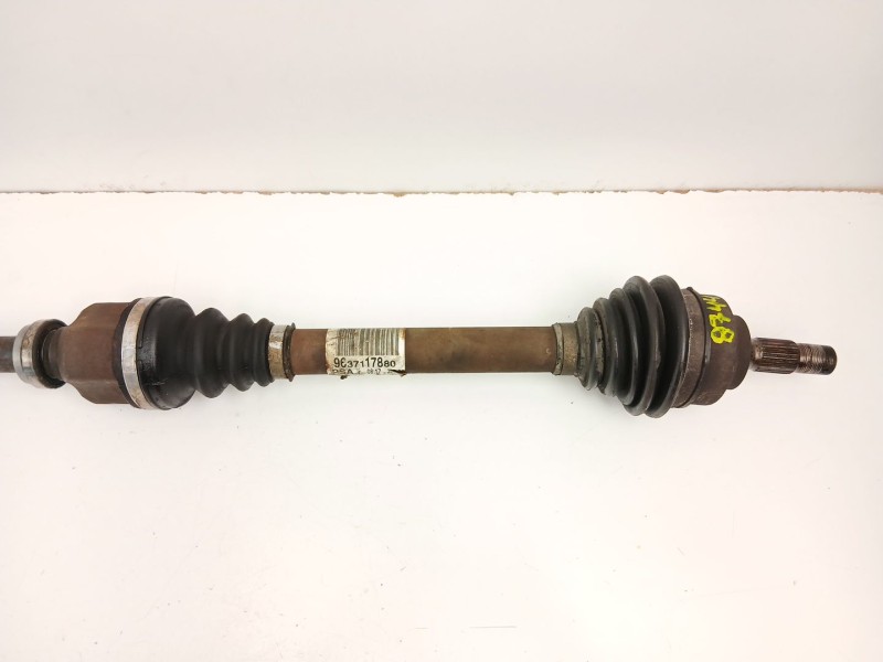 Recambio de transmision delantera derecha para citroën berlingo multispace (b9) 1.6 hdi 90 referencia OEM IAM 9637117880  