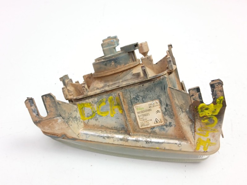 Recambio de antiniebla derecho para citroën saxo 1.1 g -hfx referencia OEM IAM 9618343480 67720221 