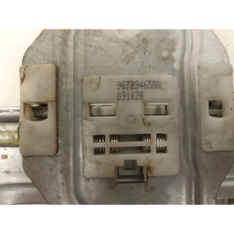 Recambio de elevalunas delantero derecho para citroën berlingo multispace (b9) 1.6 hdi 90 referencia OEM IAM 9672946580  