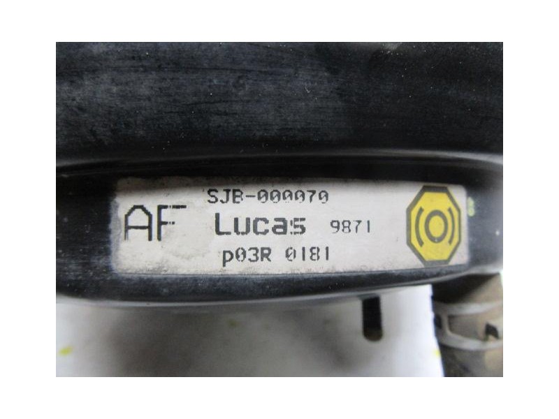 Recambio de servofreno : mg zs : 1.8 g -18k4f (116,96cv) 4p [2005] para mg zs 1.8 g -18k4f referencia OEM IAM SJB-000070  