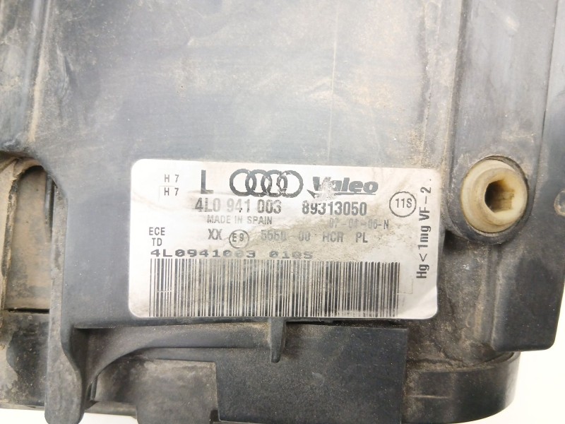 Recambio de faro izquierdo para audi q7 (4lb) 3.0 tdi quattro referencia OEM IAM 4L0941003 89313050 