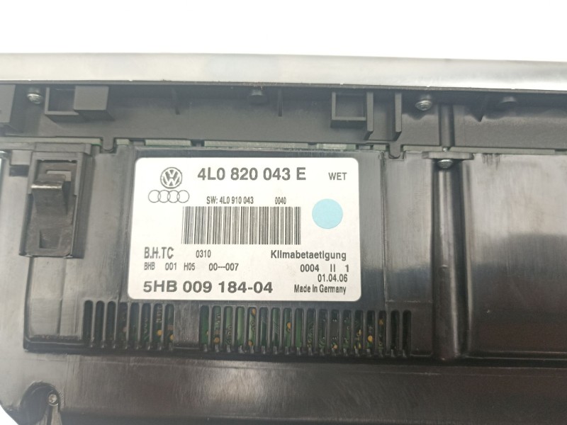 Recambio de mandos calefaccion aire para audi q7 (4lb) 3.0 tdi quattro referencia OEM IAM 4L0820043E  