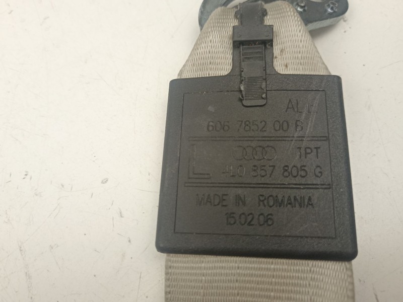 Recambio de cinturon seguridad trasero izquierdo para audi q7 (4lb) 3.0 tdi quattro referencia OEM IAM 4L0857805G  