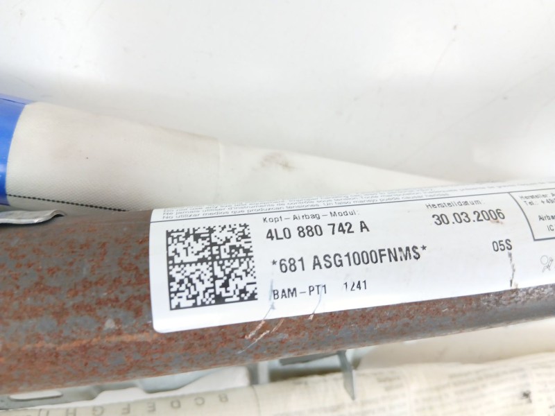 Recambio de airbag juego completo para audi q7 (4lb) 3.0 tdi quattro referencia OEM IAM 4L1857041E  