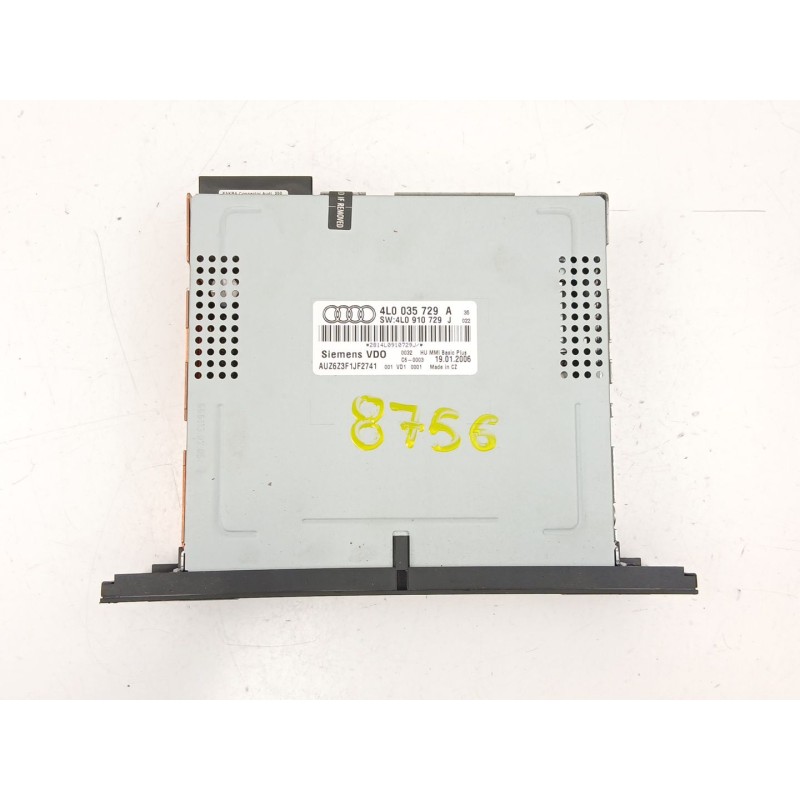 Recambio de radio cd/mp3 para audi q7 (4lb) 3.0 tdi quattro referencia OEM IAM 4L0910729J 4F0919603 4L0035729A