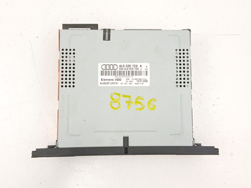 Recambio de radio cd/mp3 para audi q7 (4lb) 3.0 tdi quattro referencia OEM IAM 4L0910729J 4F0919603 4L0035729A
