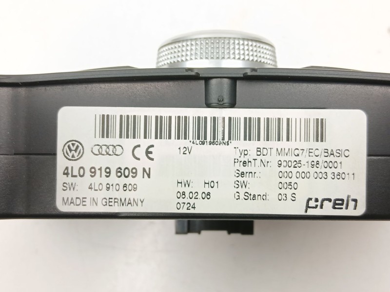 Recambio de radio cd/mp3 para audi q7 (4lb) 3.0 tdi quattro referencia OEM IAM 4L0910729J 4F0919603 4L0035729A