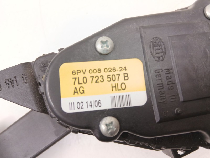 Recambio de potenciometro aceleracion para audi q7 (4lb) 3.0 tdi quattro referencia OEM IAM 7L0723507B 6PV008026 