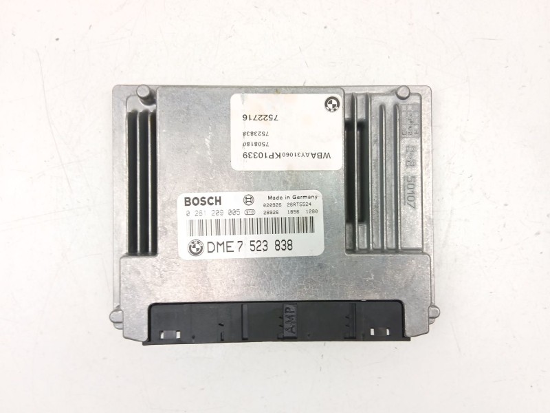 Recambio de centralita para bmw 3 (e46) 316 i referencia OEM IAM 7523838 0261209005 