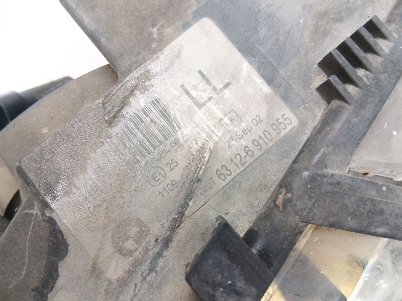 Recambio de faro izquierdo para bmw 3 (e46) 316 i referencia OEM IAM 63126910955  