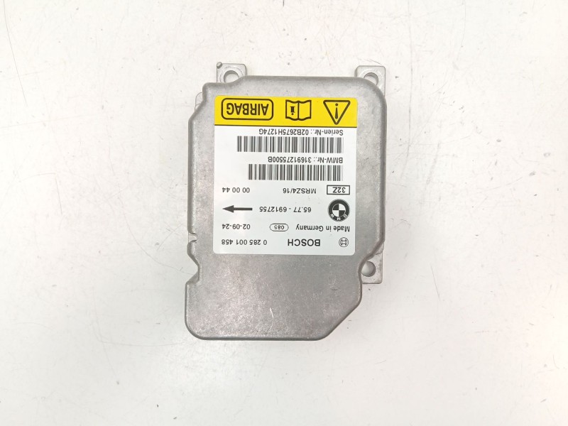 Recambio de centralita airbag para bmw 3 (e46) 316 i referencia OEM IAM 65776912755 0285001458 