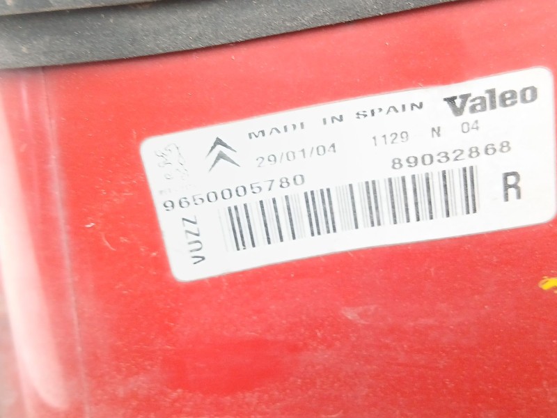 Recambio de piloto trasero derecho para citroën xsara picasso (n68) 1.6 hdi referencia OEM IAM 9650005780  