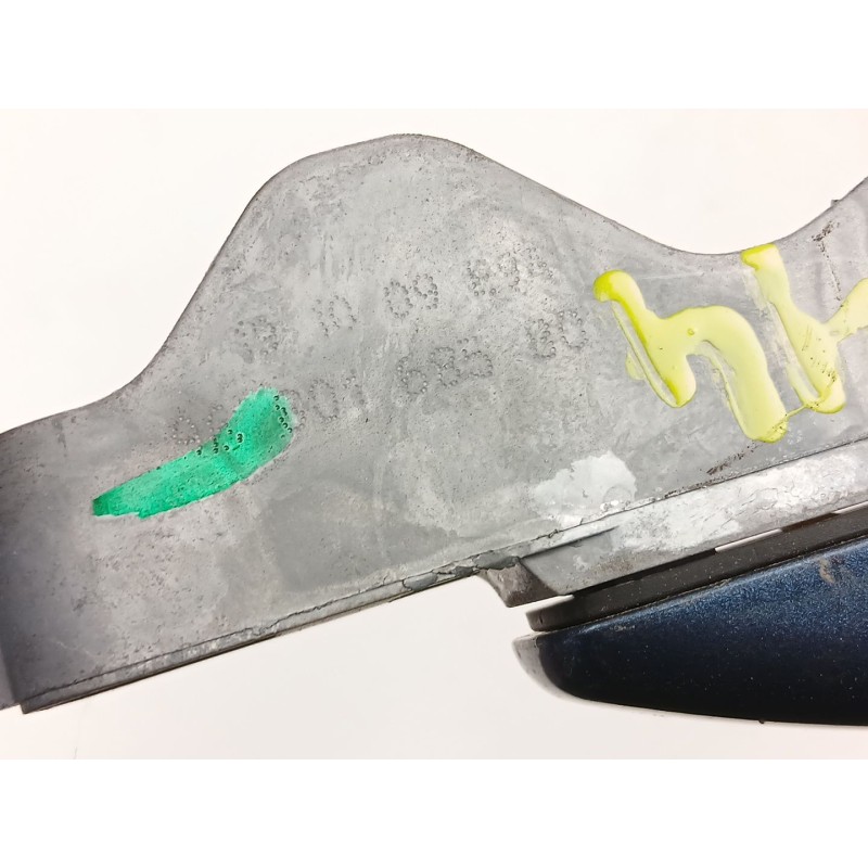 Recambio de manilla delantera derecha para citroën berlingo multispace (b9) 1.6 hdi 90 referencia OEM IAM 9680168580  