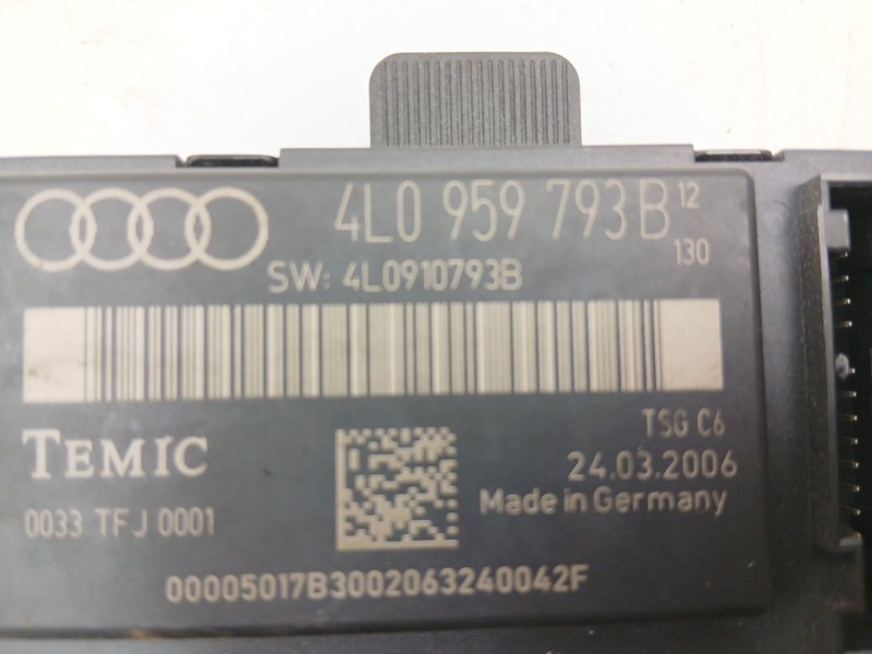 Recambio de modulo electronico para audi q7 (4lb) 3.0 tdi quattro referencia OEM IAM 4L0959793B  4L0910793B