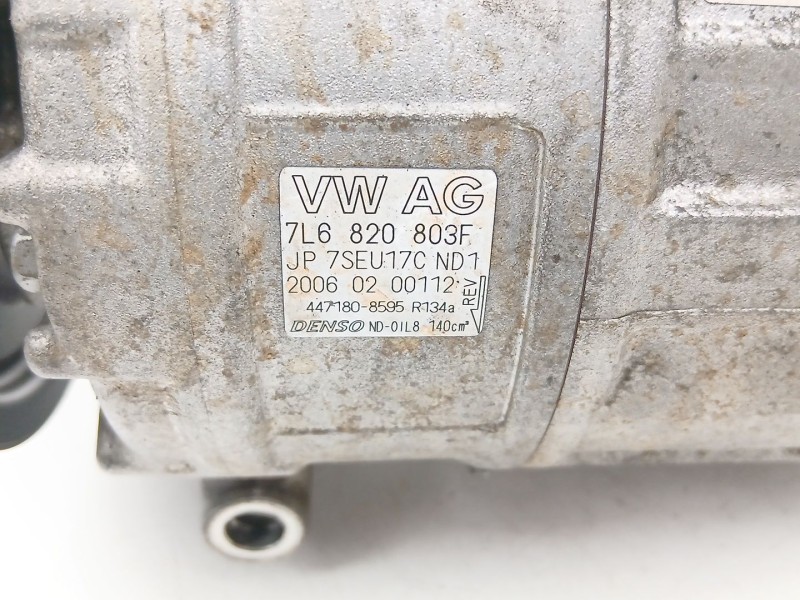 Recambio de compresor aire acondicionado para audi q7 (4lb) 3.0 tdi quattro referencia OEM IAM 7L6820803F  