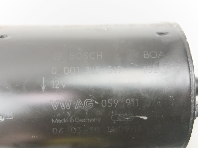 Recambio de motor arranque para audi q7 (4lb) 3.0 tdi quattro referencia OEM IAM 059911023S 0001125519 