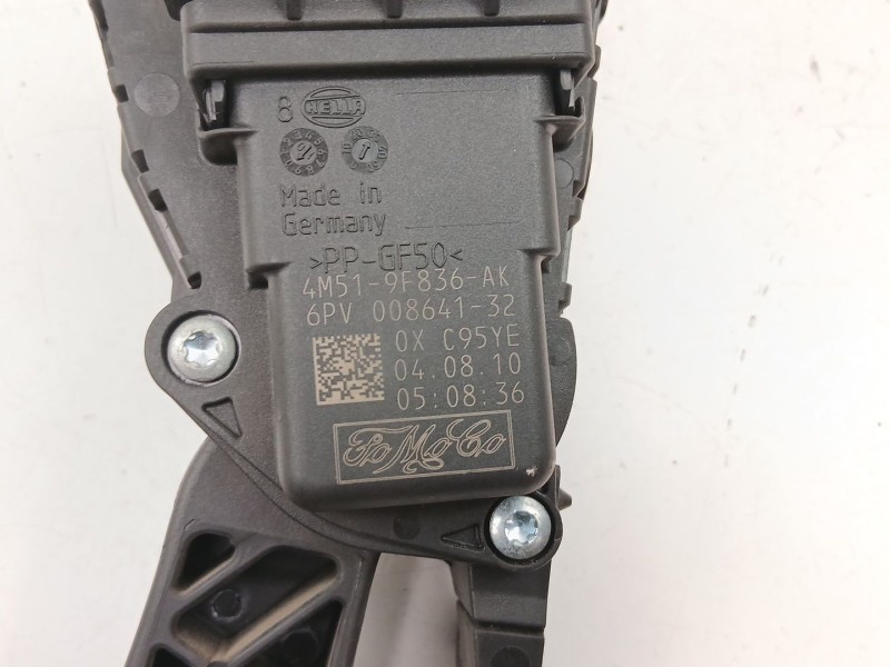 Recambio de potenciometro aceleracion para volvo c30 (533) 2.0 flexfuel referencia OEM IAM 4M519F836AK 6PV00864132 