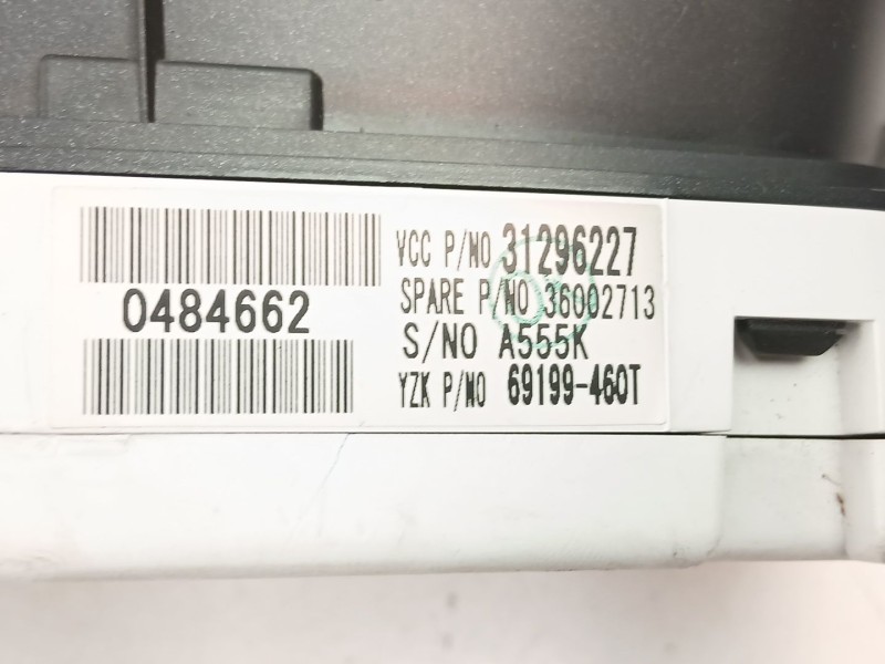 Recambio de cuadro instrumentos para volvo c30 (533) 2.0 flexfuel referencia OEM IAM 36002713 69199460T 31296227