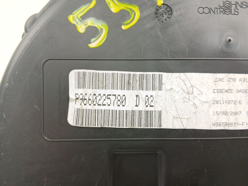 Recambio de cuadro instrumentos para citroën c2 1.1 g referencia OEM IAM 9660225780  