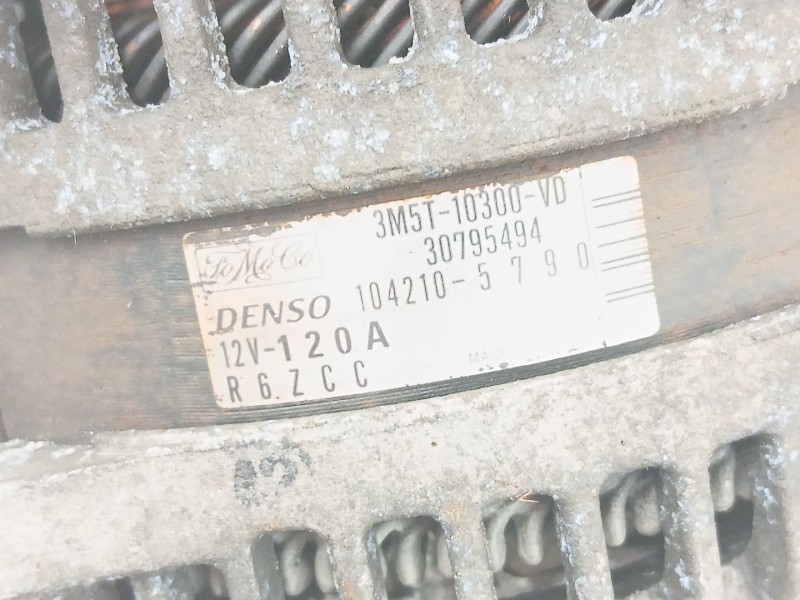 Recambio de alternador para volvo c30 (533) 2.0 flexfuel referencia OEM IAM 30795494 1042105790 3M5T10300VD
