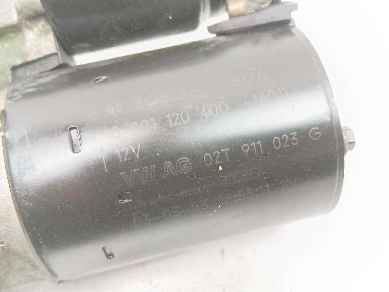 Recambio de motor arranque para seat ibiza iii (6l1) 1.4 16v referencia OEM IAM 02T911023G 0001120400 