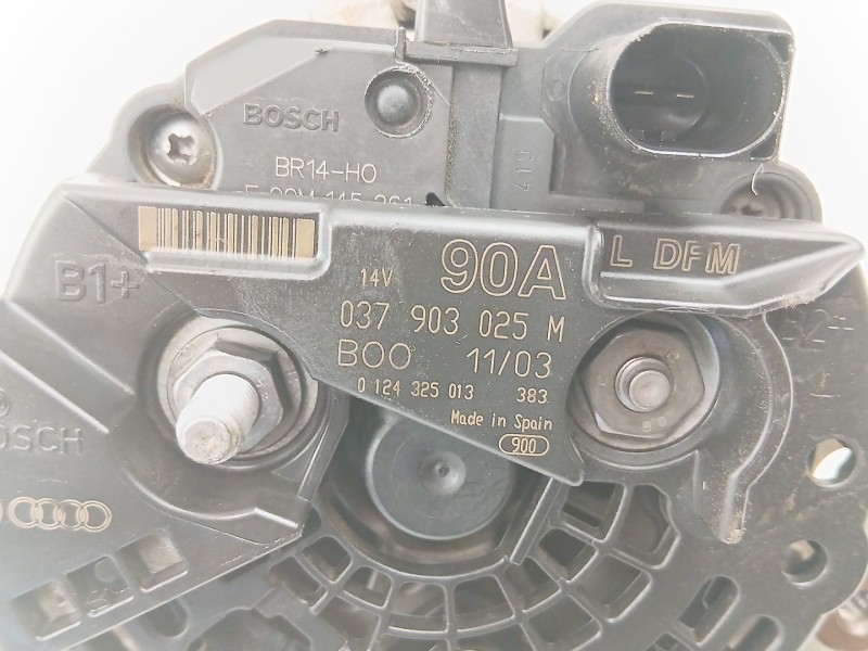Recambio de alternador para seat ibiza iii (6l1) 1.4 16v referencia OEM IAM 037903025M 0124325013 