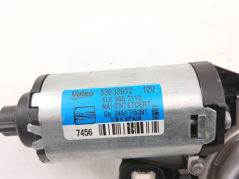 Recambio de motor limpia trasero para seat ibiza iii (6l1) 1.4 16v referencia OEM IAM 6L6955711D 53033912 