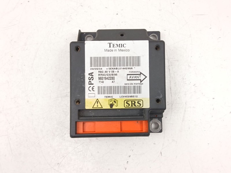 Recambio de centralita airbag para citroën c2 (jm_) 1.4 hdi referencia OEM IAM 9651942280  