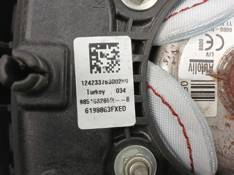 Recambio de airbag conductor para renault clio iv (bh_) 1.5 dci 90 referencia OEM IAM 985108265R  