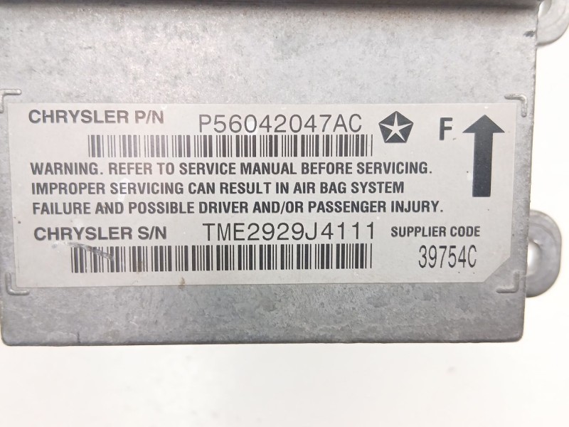 Recambio de centralita airbag para jeep gr.cherokee (wj/wg) 3.1 td cat referencia OEM IAM 56042047AC  
