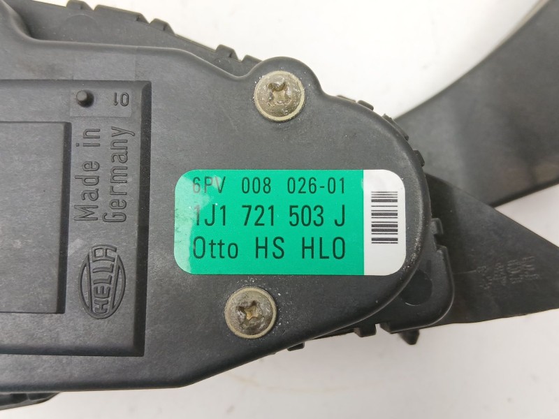 Recambio de potenciometro aceleracion para audi tt (8n3) 1.8 t referencia OEM IAM 1J1721503J  