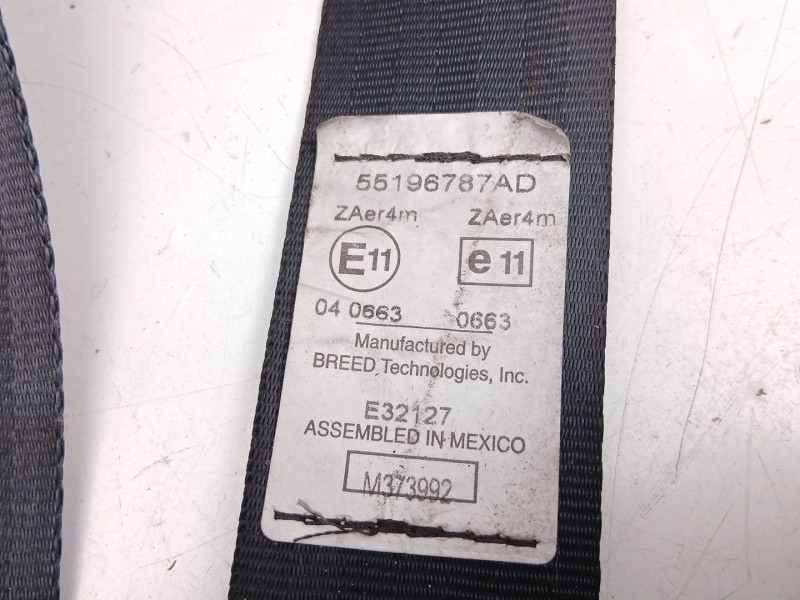 Recambio de cinturon seguridad delantero izquierdo para jeep grand cherokee 3.1 td automatico referencia OEM IAM 55196787AD  