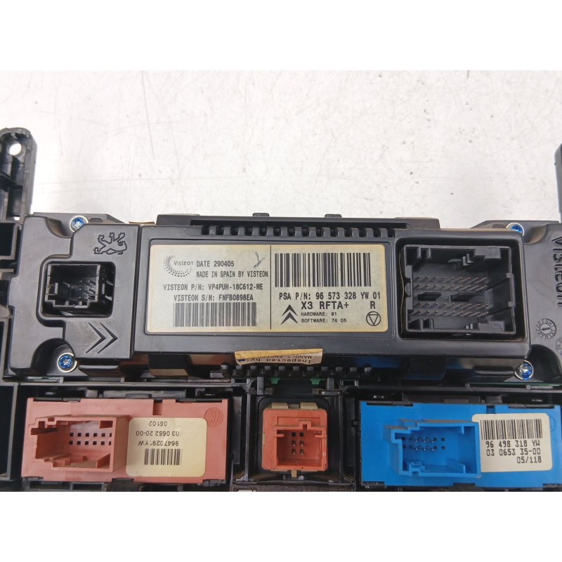Recambio de mandos calefaccion aire para citroën c5 ii (rc_) 1.6 hdi (rc8hzb) referencia OEM IAM 96573328  